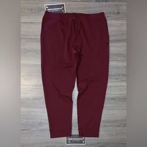 POLO RALPH LAUREN Men’s Big & Tall Burgundy Double Knit Jogger Pants NWOT